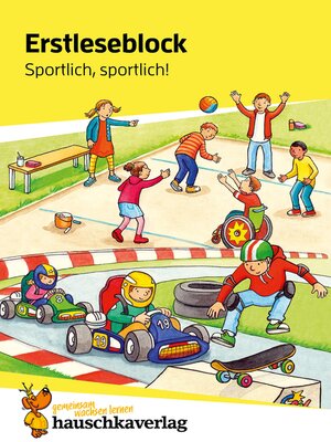 cover image of Erstleseblock--Sportlich, sportlich!